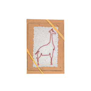 Grußkarte Giraffe
